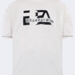 Men's oversised t-shirt with iconic logo print