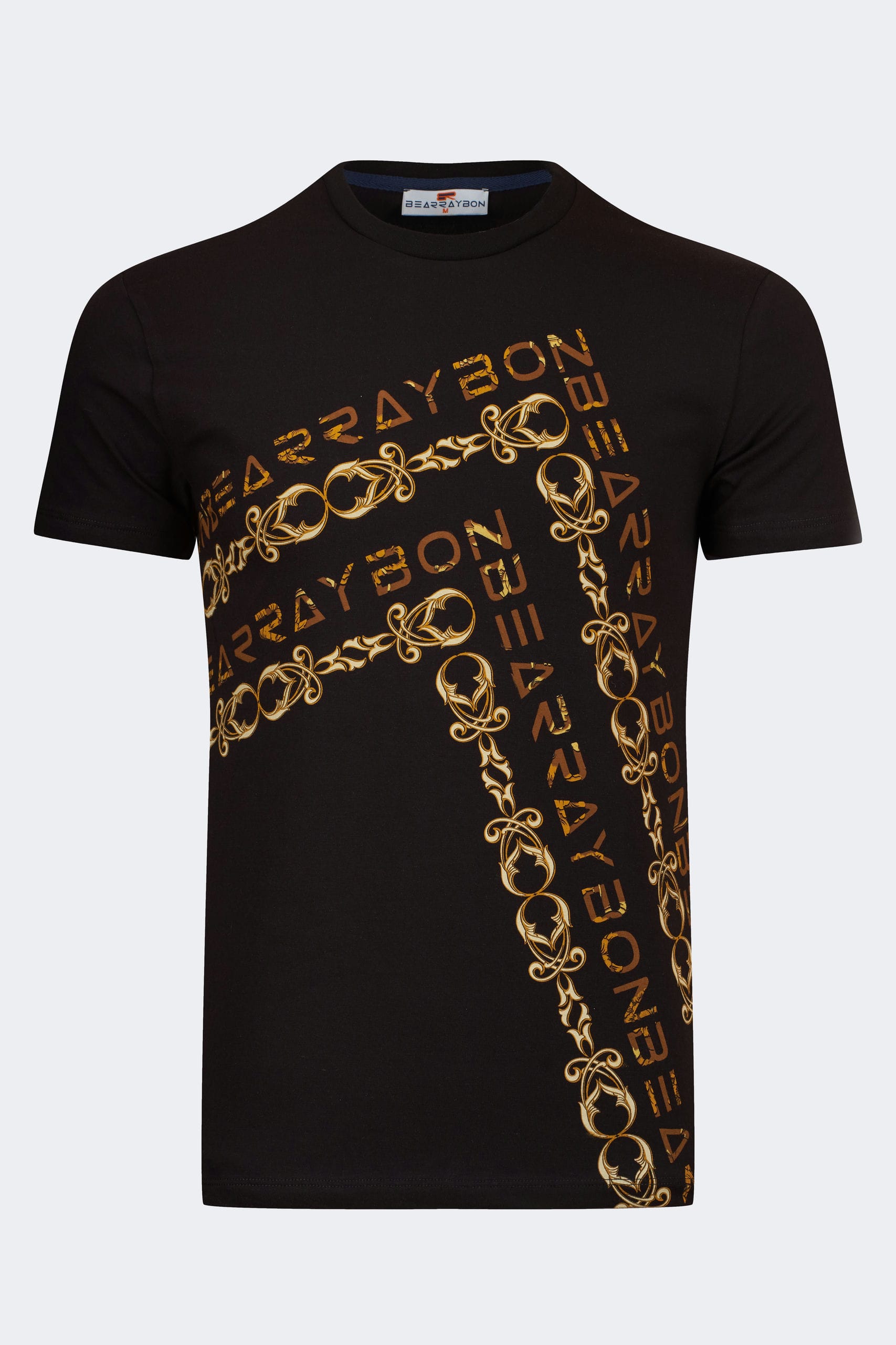 10041 (10) Bearraybon printed Men's t-shirt - Image 1
