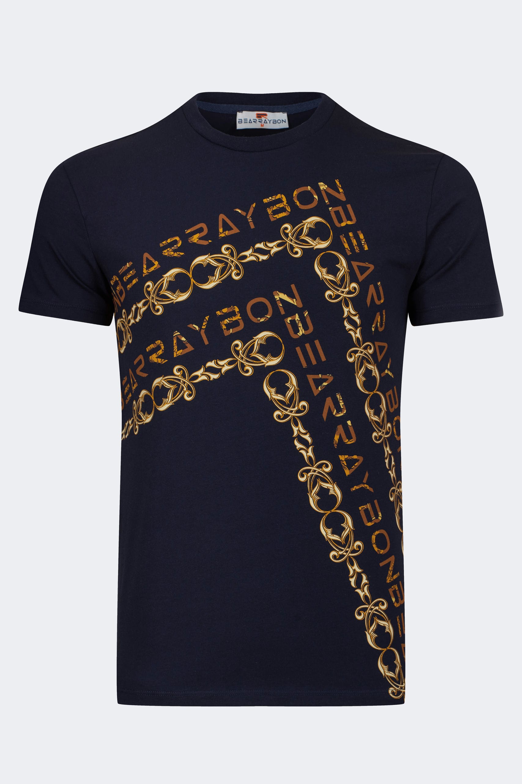 10041 (7) Bearraybon printed Men's t-shirt - Image 1