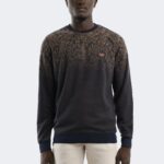 Geometric patterned wool knitwear