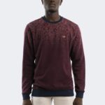 Geometric patterned wool knitwear