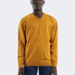 V-neck pure wool knitwear