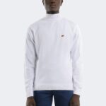 Pure wool knitwear with embroidery logo print