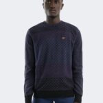 Chevron patterned wool knitwear