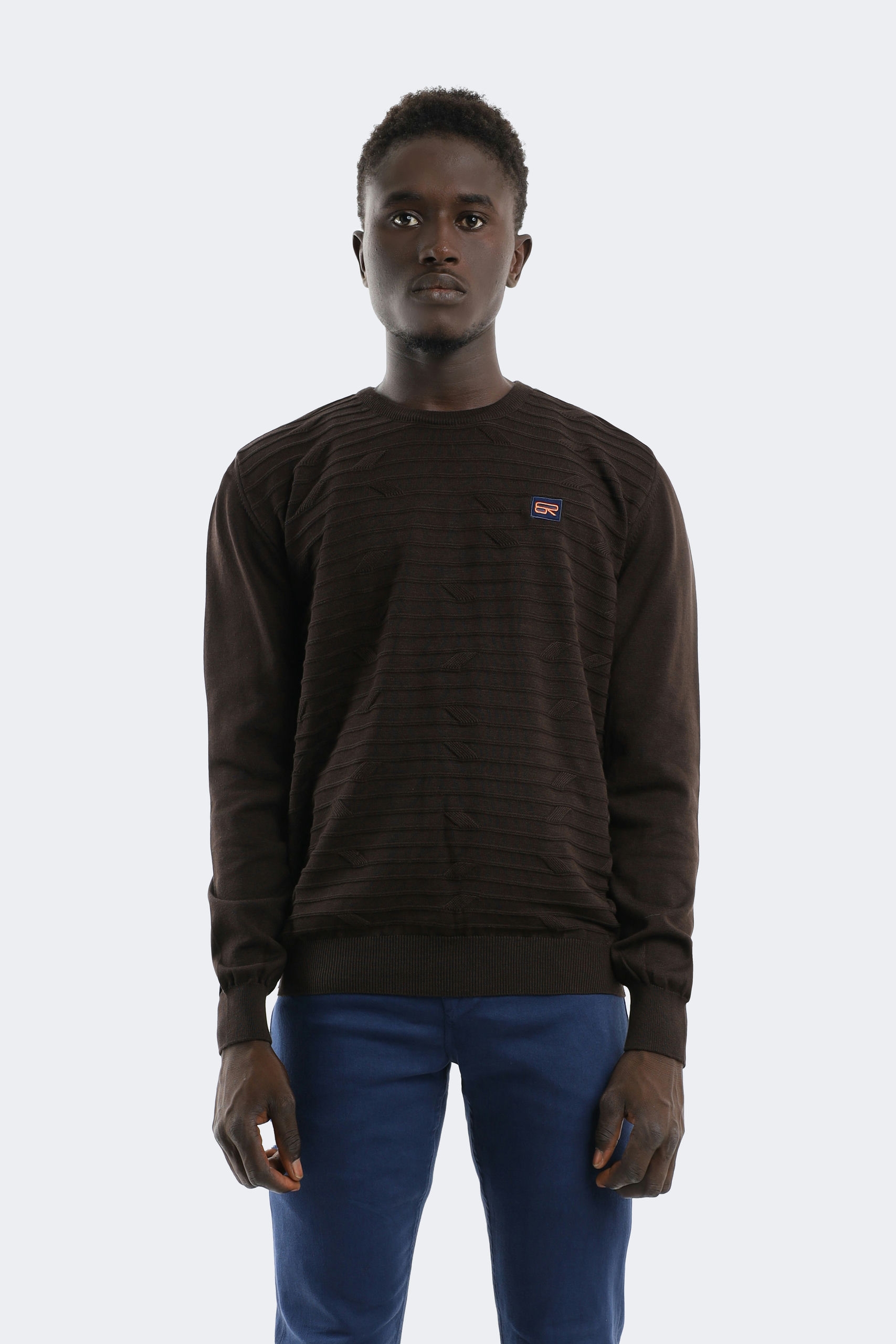 3862 (1) Wool cashmere blend ribbed knitwear - Image 1